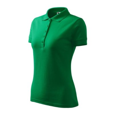 Polokošile dámská Pique polo 210 - XS-XXL, středně zelená