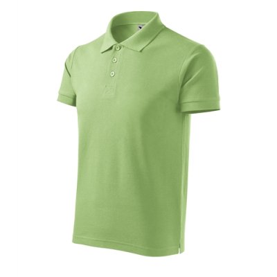 Polokošile pánská Cotton 212 - S-XXL, trávově zelená