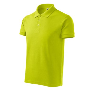Polokošile pánská Cotton 212 - 3  XL, limetková