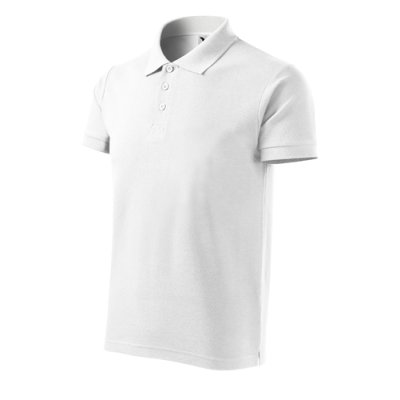 Polokošile pánská Cotton heavy 215 - 3 XL, bílá