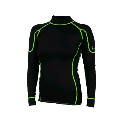 CS, Triko funkční, dámské, s dl. rukávem, REWARD, černo - zelené, vel. S- 2XL