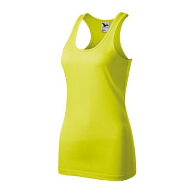 Tílko dámské Racer 167 - XS-XXL, neon yellow