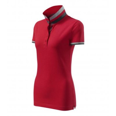 Polokošile dámská Collar up 257 - XS-XXL, formula red
