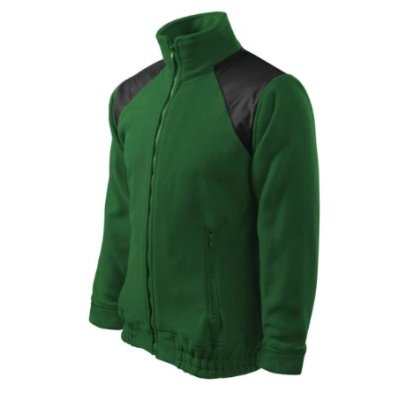 Mikina unisex  Jacket hi-q 506 - 3 XL, lahvově zelená