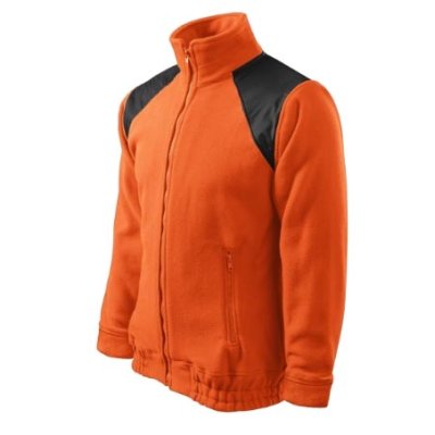 Mikina unisex Jacket hi-q 506 - S-XXL, oranžová