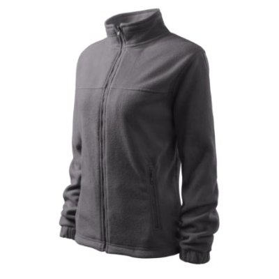 Mikina dámská  Jacket 504 - XS-XXL, ocelově šedá