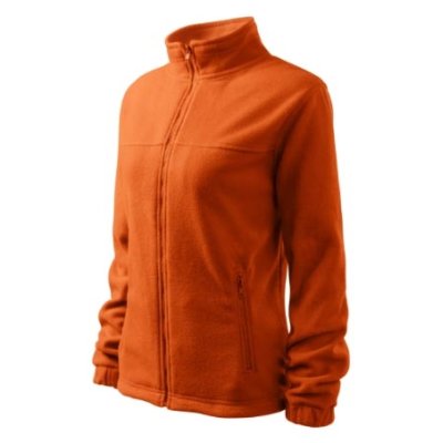 Mikina dámská  Jacket 504 - XS-XXL, oranžová AKCE velikost  S za 262,- Kč