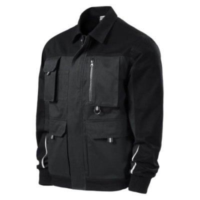Pracovní bunda pánská Woody w51 - S-XXL, ebony gray