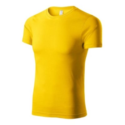 Tričko unisex Peak P74 - XS-XXL, žlutá