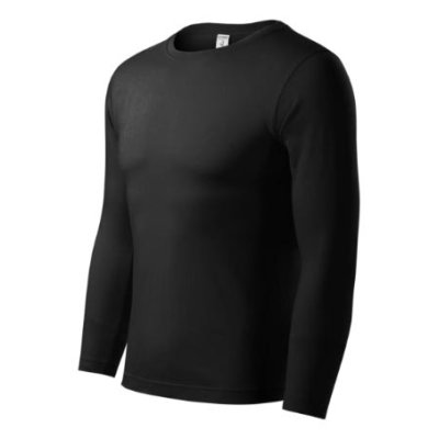 Tričko unisex Progress LS P75 - XS-XXL, černá