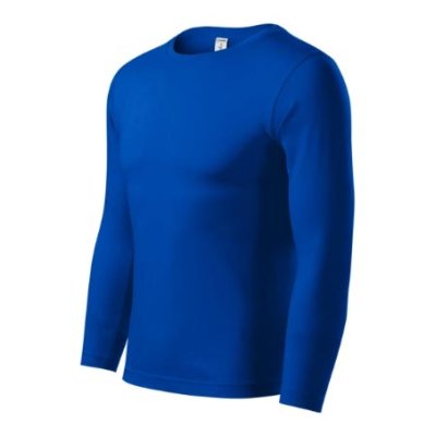 Tričko unisex Progress LS P75 - XS-XXL, královská modrá