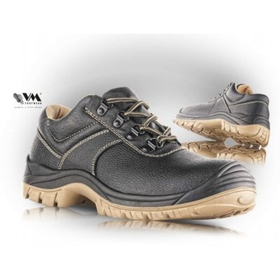 VM Footwear, Obuv polobotka, ANTALYA S1P, černá/béžová, vel. 36 - 50