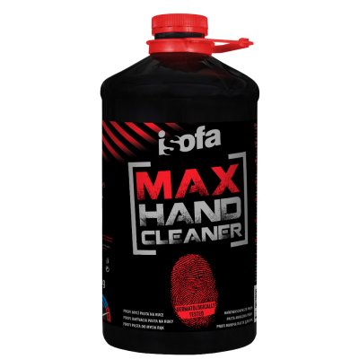 ISOFA MAX, pasta mycí, na ruce, červená, 3,5 kg