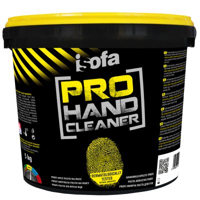 Cormen,  ISOFA PRO, pasta mycí, na ruce, žlutá, 5 kg - isofa pro.png