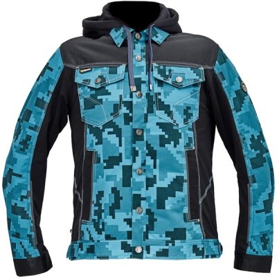 Červa, Bunda pracovní NEURUM CAMOU, petrolejová, vel.46 - 64