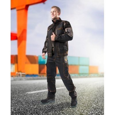 Ardon, Blůza pánská, pracovní, VISION 01, černo-šedá, vel. S - 5XL