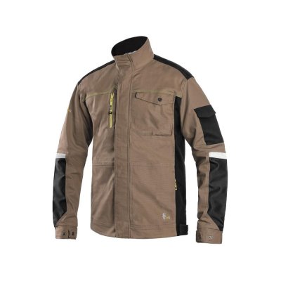 CS, Blůza pánská, CXS STRETCH, béžová- černá, vel. 46 - 64