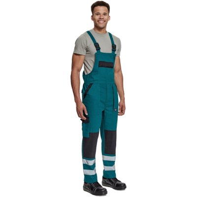 Červa, Kalhoty pánské s laclem, MAX NEO REFLEX, zelená, vel. 44 - 68