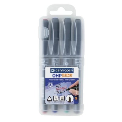 Popisovač 2638 B OHP Permanent sada, 4 barev