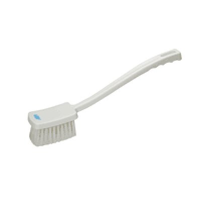 Vikan, kartáč ruční s dlouhou rukojetí, 400 mm, 121°C, tvrdý, bílý