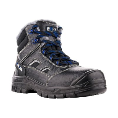 VM Footwear, Obuv kotníková, zateplená, BRUSEL O2, černá, vel. 36 - 48