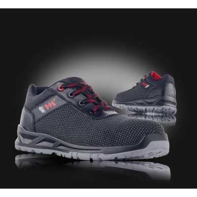 VM Footwear, Obuv polobotka bezpečnostní, TAMPERE S3, černá, vel. 36-48