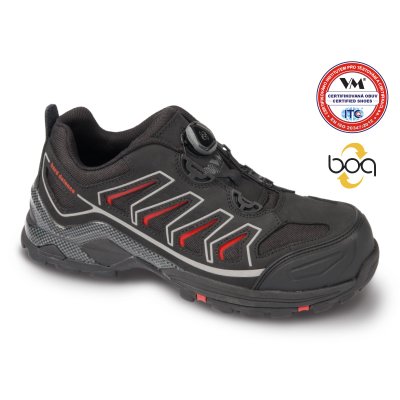 VM Footwear, Obuv polobotka, TORONTO S1P,  černá, vel. 40 - 47