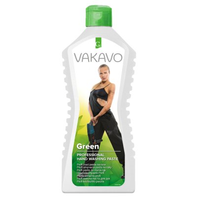 Cormen,  VAKAVO GREEN, pasta mycí profi, na ruce, zelená, 600 g - vakavo green.png