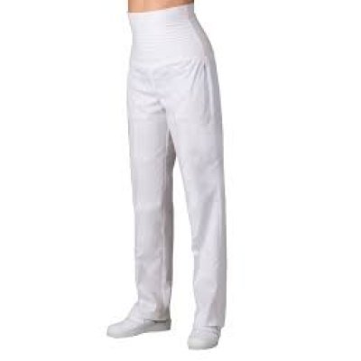 TDX Kalhoty dámské HELA, BA/PES, elastický pas, bez kapes, VS168, bílé