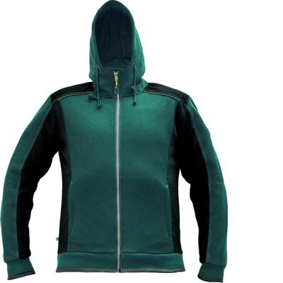 Červa, Mikina s kapucí, DAYBORO, petrolejová, vel. S-4XL