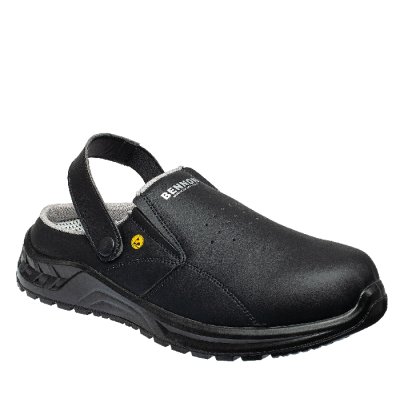 Bennon, Obuv nazouvák, BLACK OB ESD SLIPPER, černý, vel. 36 - 48