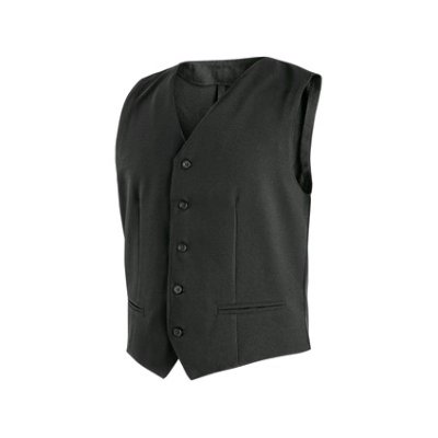 CS, Vesta číšnická, pánská, černá, vel. 44-64