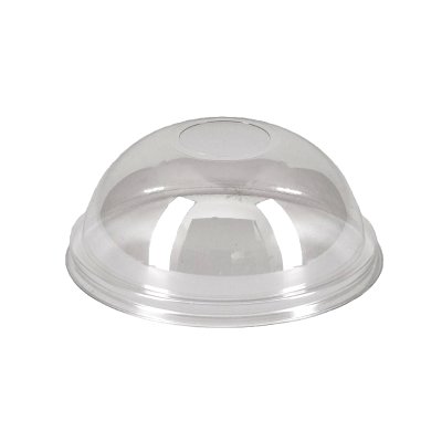 Víčko EKO rPET O95 mm vypouklé s otvorem k 0,2 - 0,5 l , 50 ks/bal.