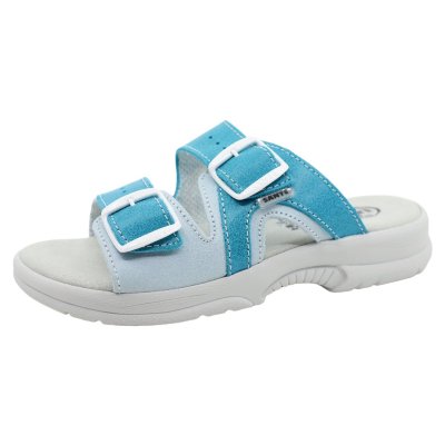 Santé, Pantofel dámský, N/517/55/O87/O16/BP, tyrkys, vel. 36 - 41