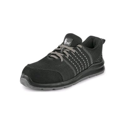 CS, Obuv polobotka, TEXLINE RAVA 01, černo-šedá, vel. 35 - 48