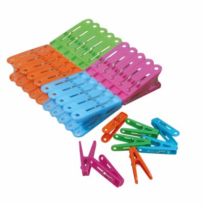 Kolíčky Economic, 5x2cm, plast, 20ks DOPRODEJ