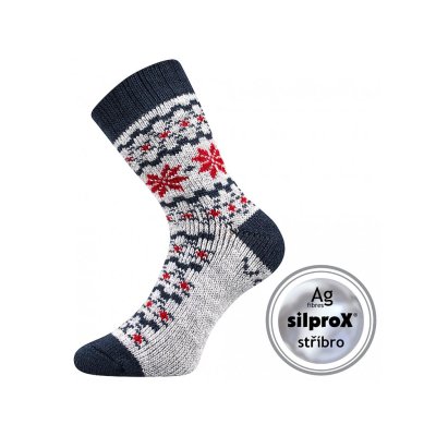 Voxx, ponožky TRONDELAG, sv. šedá, vel. 35 - 46