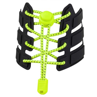 Reflexní tkaničky se stahovacím klipem