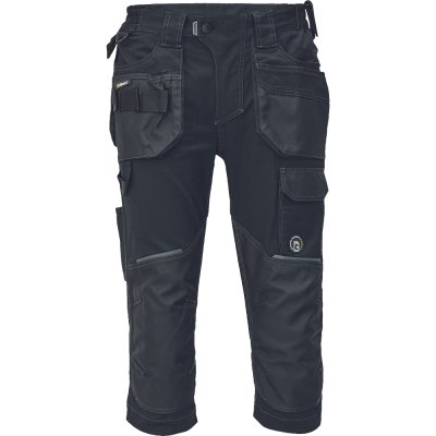Červa, Kalhoty 3/4 pracovní, pánské, DAYBORO, černá, vel. 46 - 64