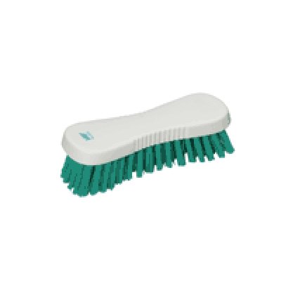 Vikan, kartáč ruční, 185 mm, 121°C, tvrdý, zelený