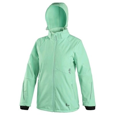 CS, Bunda dětská, softshellová, NEVADA, mátová, vel. 120 - 160 cm