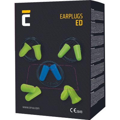 Červa, Chrániče sluchu zátkové, ED COMFORT PLUG CORDED, modré - Nepojmenované.png