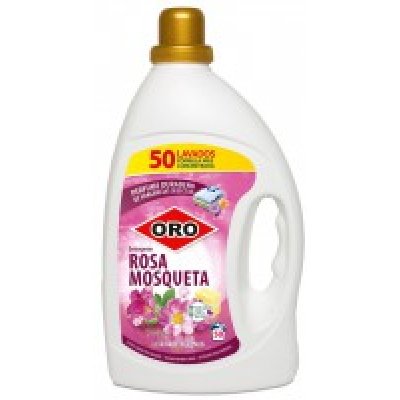 Oro, prací prostředek tekutý, Marseillské mýdlo+růže, 2500 ml