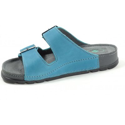 Santé, Pantofel dámský, N/211/1/O87/CP, tyrkysová, vel. 36-42