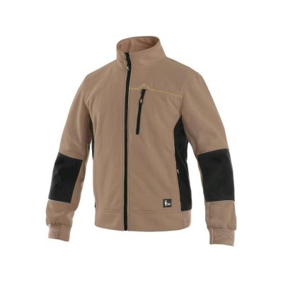 CS, Mikina pánská, TEXAS, béžovo-černá, vel. S-3XL
