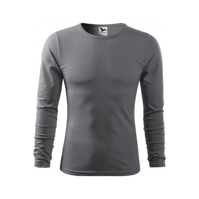 Triko pánské  Fit-t ls 119  - S-XXL, ocelově šedá