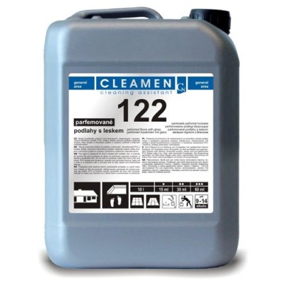 Cormen,  CLEAMEN 122, prostředek čistící, na podlahy s leskem, parfémované, 5 L - CNVC122050099_01.jpg