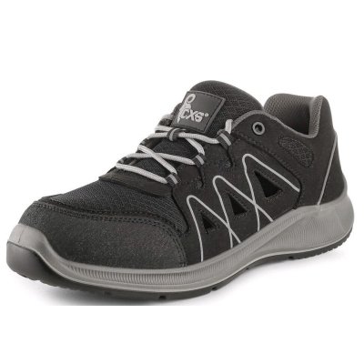 CS, Obuv polobotka perforovaná CXS TEXLINE SAVA S1P, černo-šedá, vel. 37 - 48