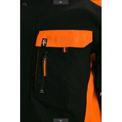 CS, Blůza pánská, SIRIUS BRIGHTON, černo-oranžová, vel. 46 - 68 - blůza oranž-černá 3.png