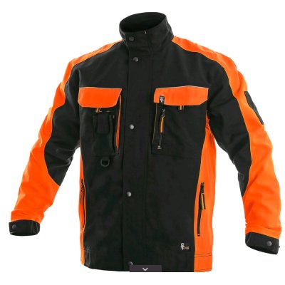 CS, Blůza pánská, SIRIUS BRIGHTON, černo-oranžová, vel. 46 - 68